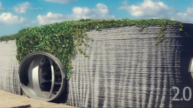 Casă plutitoare construită prin tehnologie 3D în Cehia