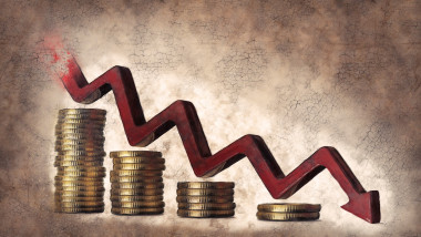 grafic economie bani
